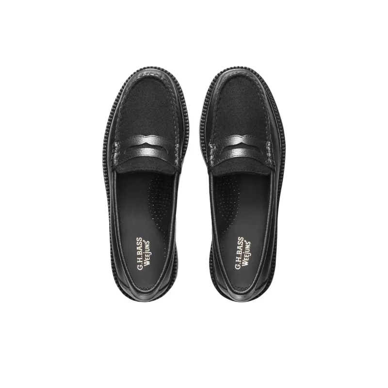 G.H. Bass & Co. Whitney Loafers 3.5cm Women's Black-3