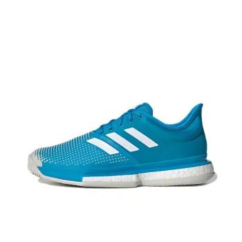 Adidas Solecourt Boost Clay Court 'Shock Cyan'