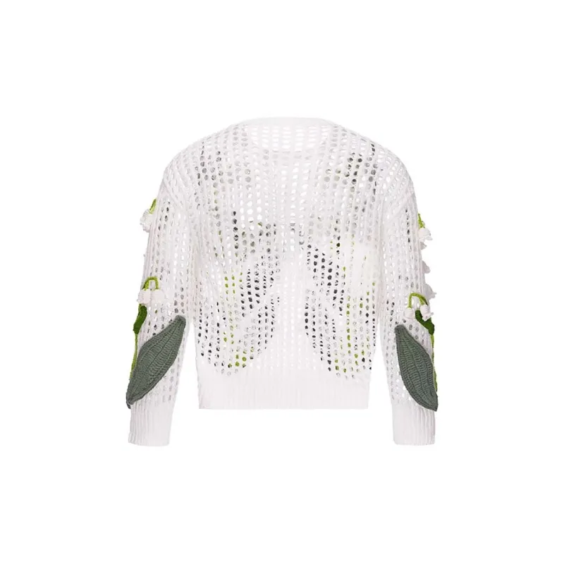VALLEYOUTH Knitwear Unisex Seed White-3