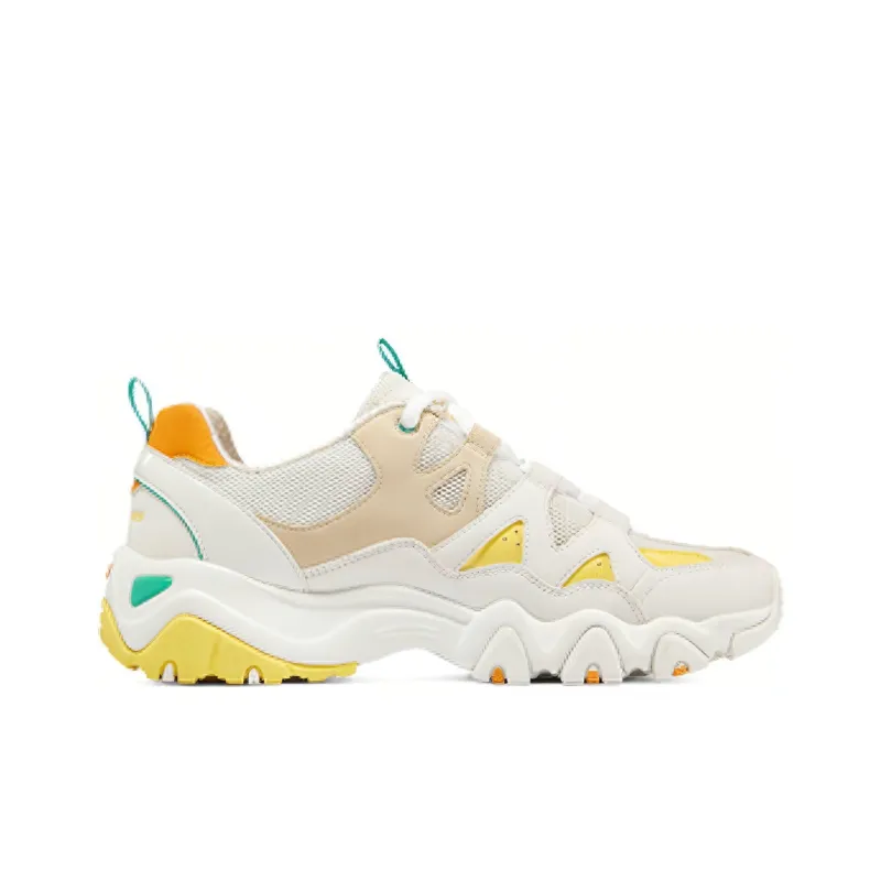 Skechers D'lites 2.0 'White Orange Yellow' Women's-1