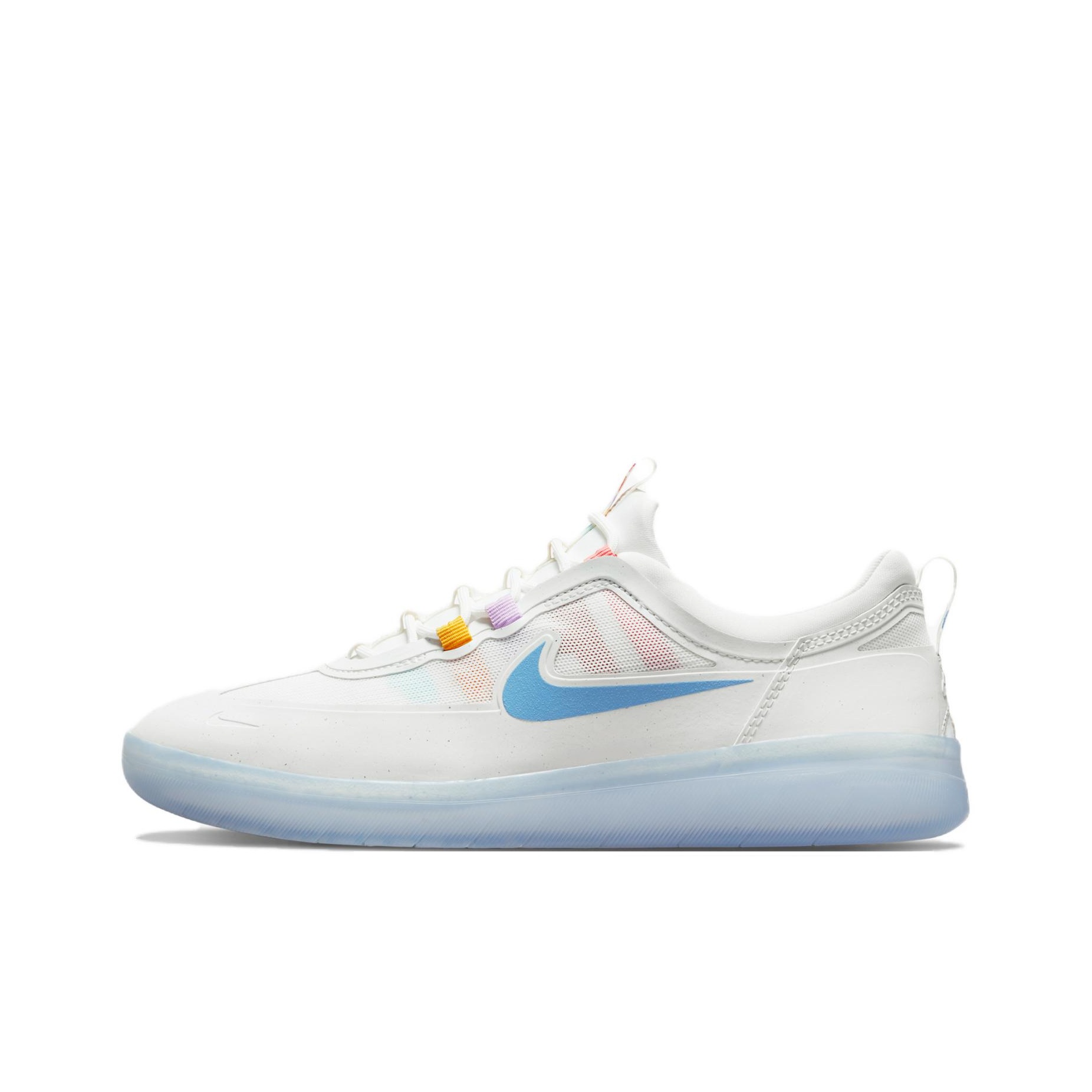 Nike Nyjah Free 2 SB Summit White Coast POIZON