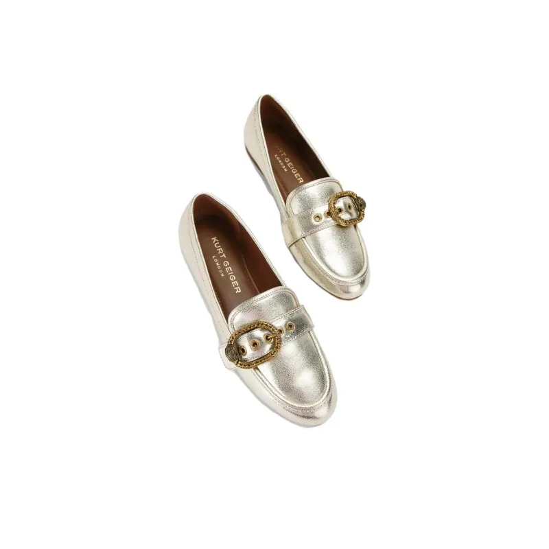 Kurt Geiger London Mmyfair Loafers Women's Gold-3