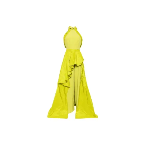 Saiid Kobeisy Jumpsuits Women's Lime Green