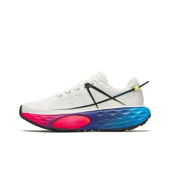 Anta Cushioning Wear Resistant Low Top Trail Running Running Shoes Men's White Red Blue