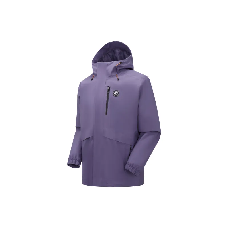 Panda Carefree Play Series Water Resistant Windproof Wear Resistant Warm Windbreaker Jacket Unisex-21
