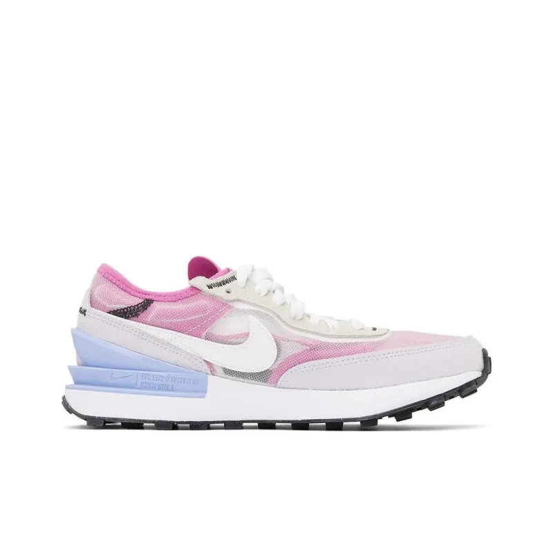 Nike Waffle One GS 'Grey Pearl Pink'-1