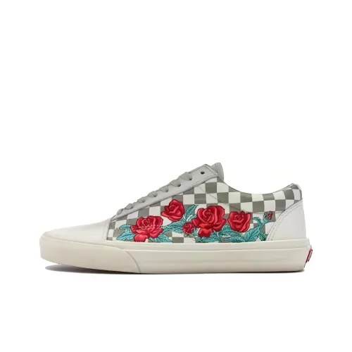 Vans Old Skool Rose Embroidery White