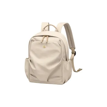 GOLF Fabric Backpack Regular Women's Apricot/Elegant Black