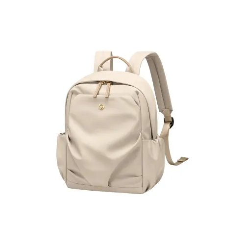 GOLF Fabric Backpack Regular Women's Apricot/Elegant Black