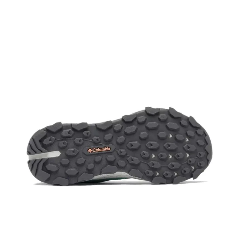 Columbia HATANA Anti-Slip Wear-Resistant Low-Top Trekking Shoes Women's Green Gray-4