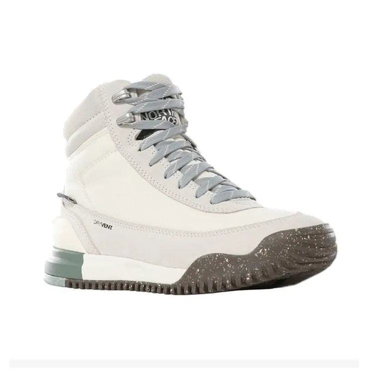 THE NORTH FACE To Berkeley 3 Anti Slip Wear Resistant High Top Casual Shoes Women's White-1
