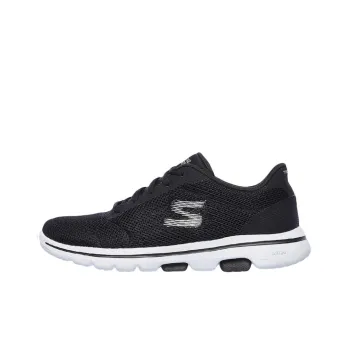Skechers Go Walk Cushioning Lightweight Casual Sports Shoe Black Women's