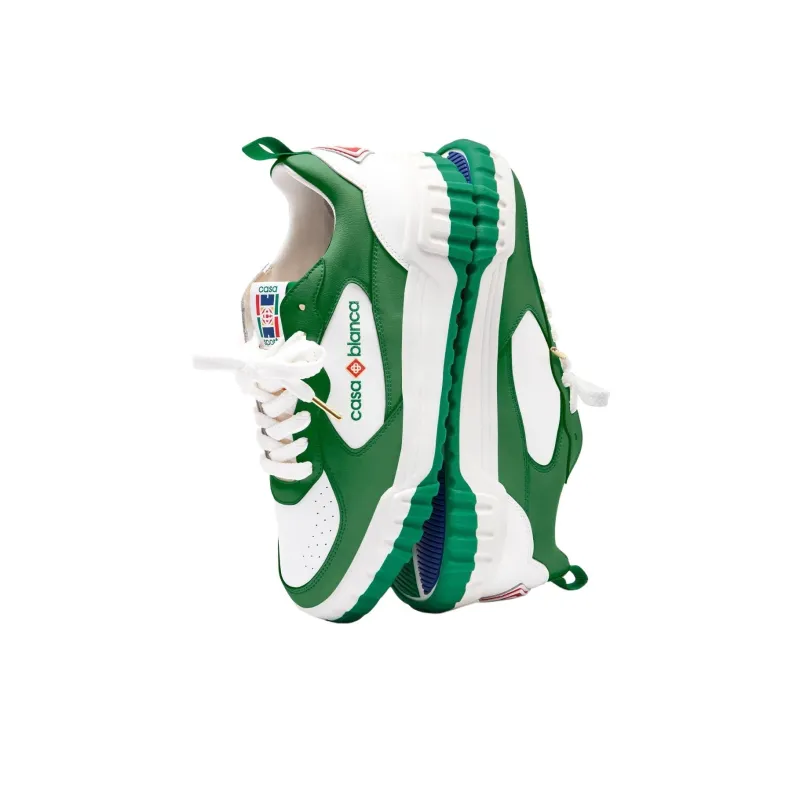 CASABLANCA Court Leather Sneakers-4