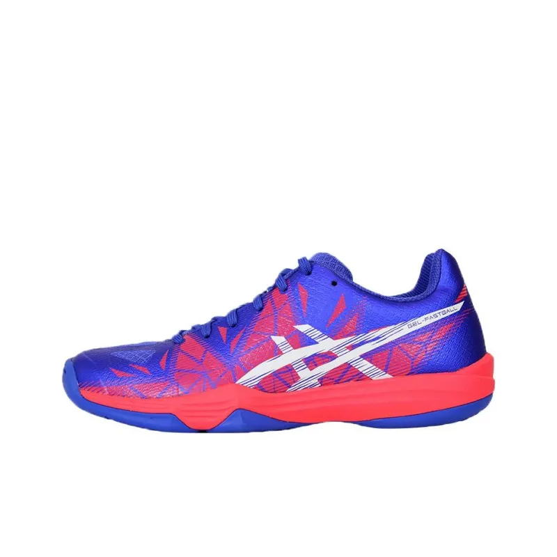 Asics Gel-Fastball Wear-Resistant Low-Top Running Shoes Women's Blue Purple-0