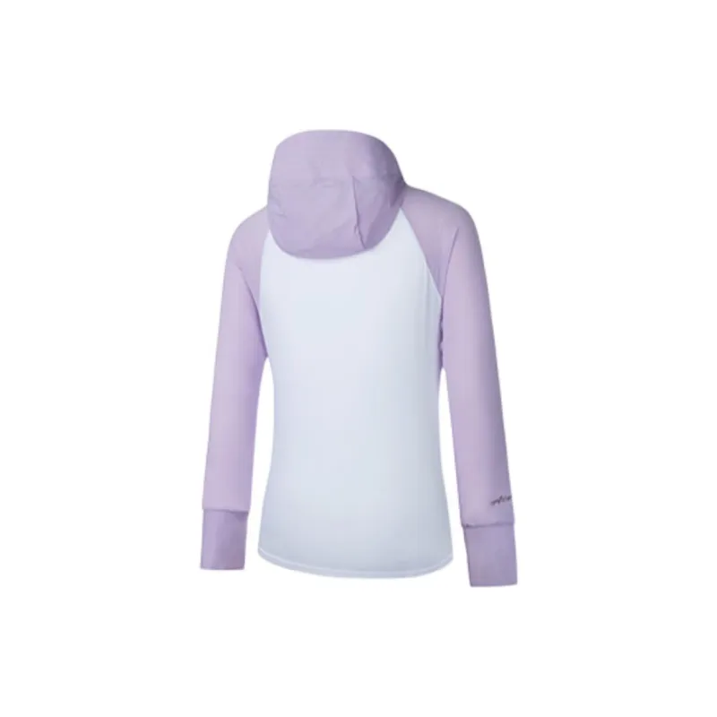 Anta Variety Training Collection Jackets & Coats Women's Snowflake White/Light Mist Purple-1
