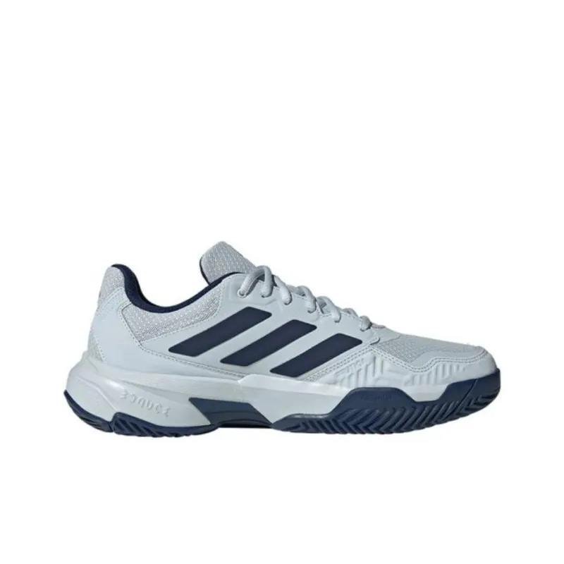 Adidas Courtjam Control 3 Halo Blue Dark Blue Team Shock Pink-1