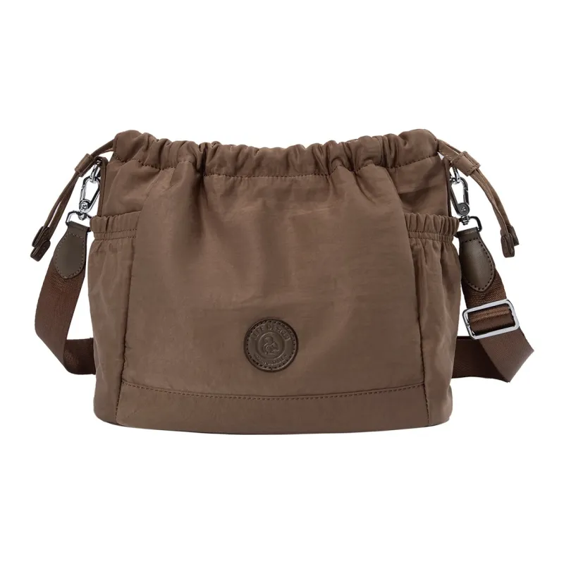 LEFF Recycled Material Crossbody Bag Regular Women's Denim Blue/Chestnut Brown/Lake Blue/Classic Black/White Hat Gray-3