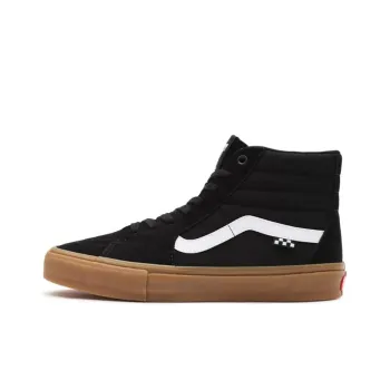 Vans Skate Sk8 Hi Black White Gum