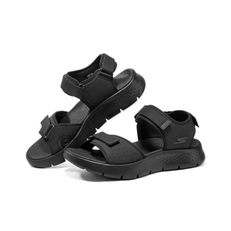 Skechers Go Walk Fle Beach Sandals Men's Black-3