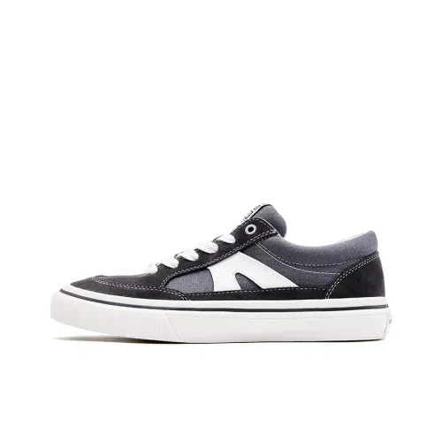 Vision Street Wear Stick Skateboard Shoes Unisex Low-Top Gray