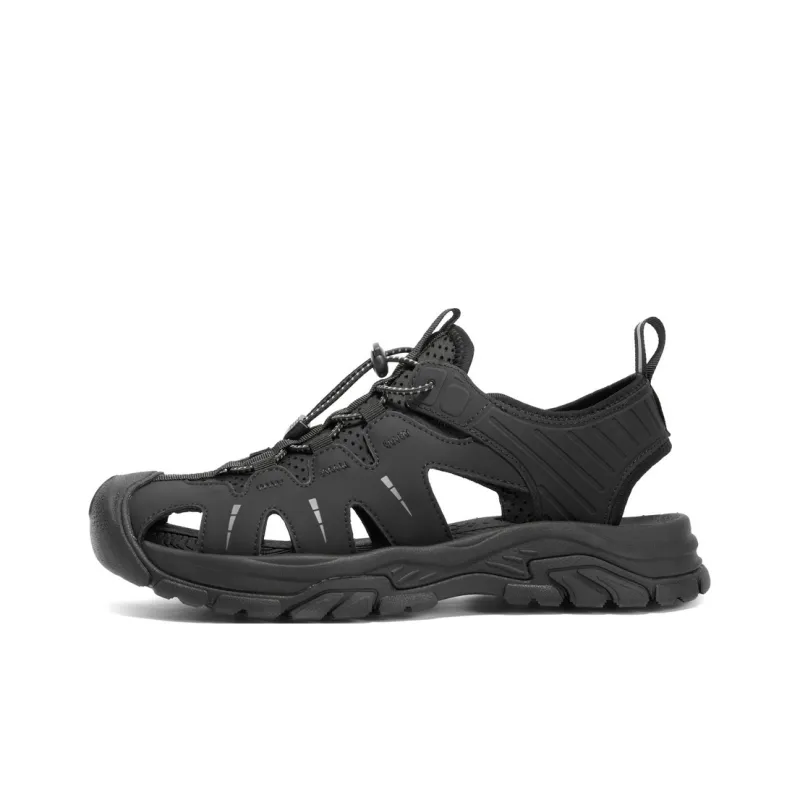BELLE River Trekking Shoes Men Apricot, Black-5
