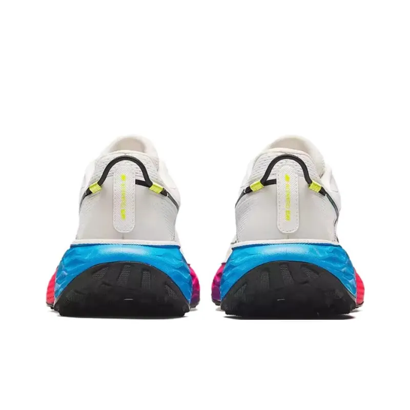 Anta Cushioning Wear Resistant Low Top Trail Running Running Shoes Men's White Red Blue-2