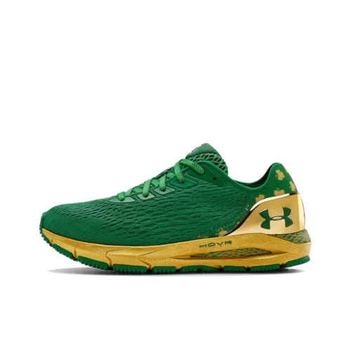 Under Armour Sonic 3 Running Shoes Women's Low-Top Green Gold