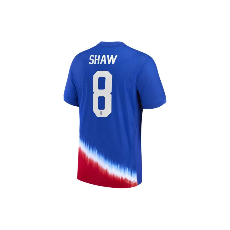 Nike Jaedyn Shaw USWNT 2024 Match Away Dri-FIT ADV Soccer Jerseys Men's Royal Blue-1