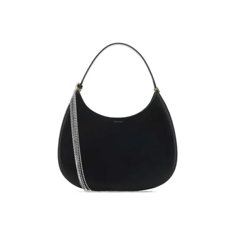 MAGDA BUTRYM Calfskin One Shoulder Handbag Women's Black-0