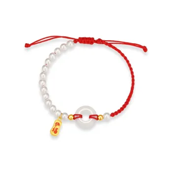 VANA Hand Rope White Jade Women's