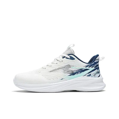 Warrior Cushioning Breathable Lightweight Low Top Running Shoes Men's