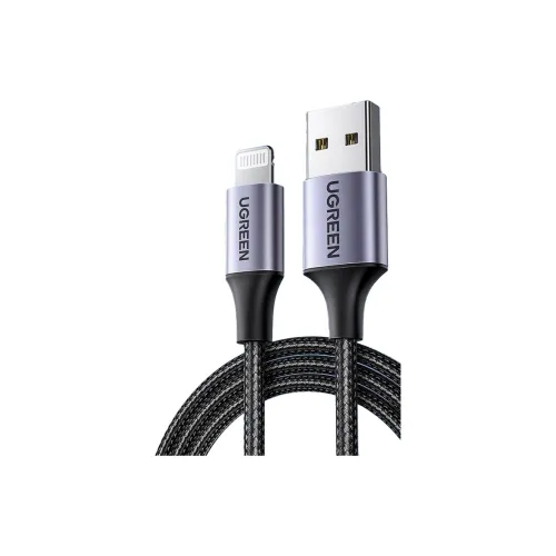 UGREEN A To Lightning Compatibility Apple MFi Charging Cable Cables