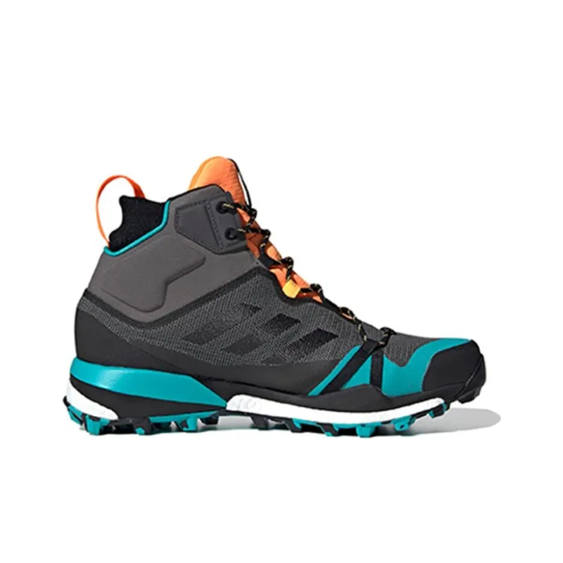 Adidas Terrex Skychaser Running Shoes Men High-Top Gray/Blue/Orange-1
