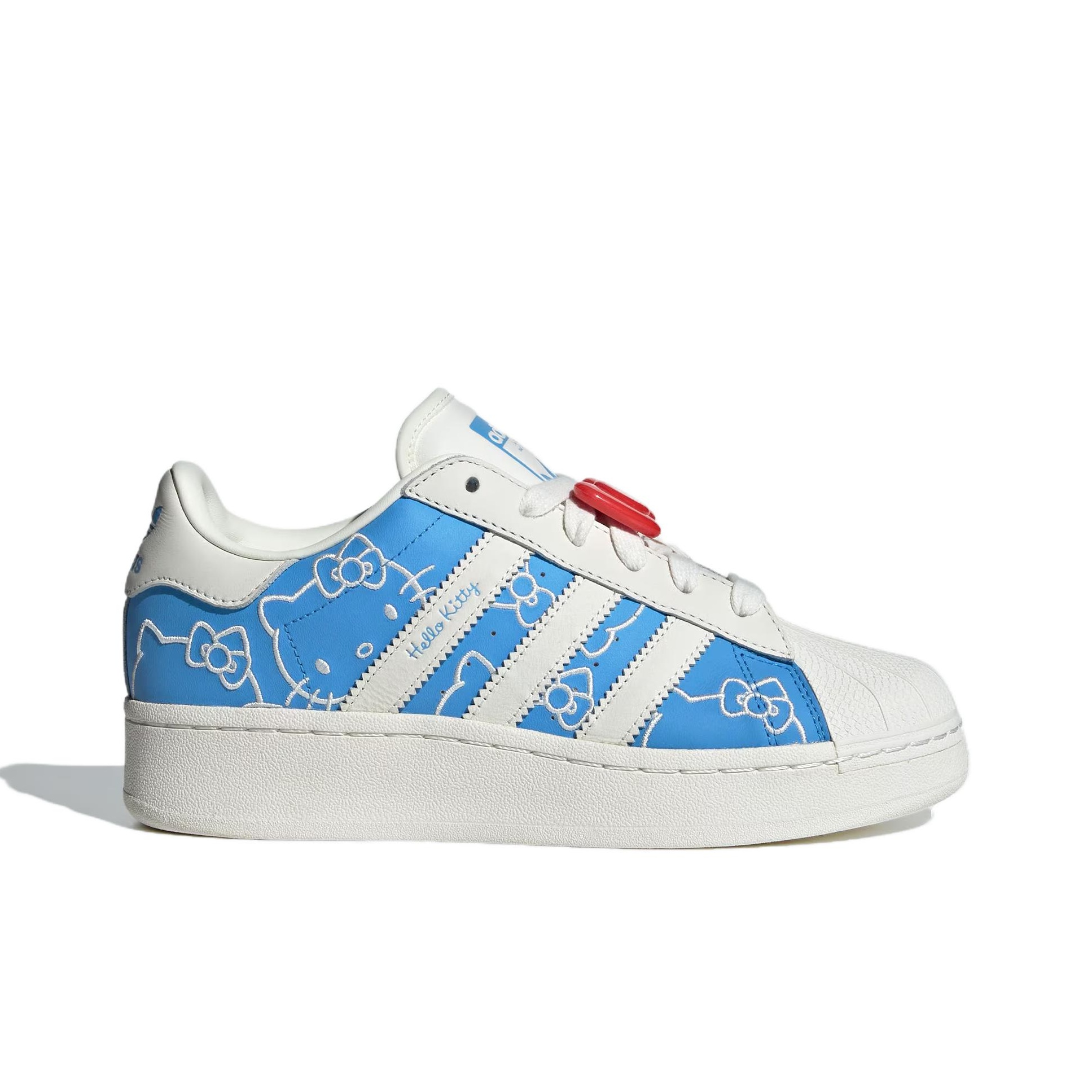 Superstar Hello Kitty X Women s Adidas Originals Xlg Blue Burst Women s POIZON