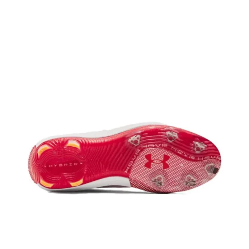Under Armour Harper 8 Low St White Red-3