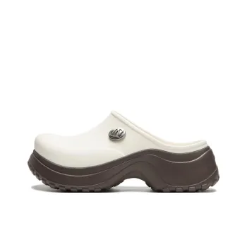 LiNing Project* Abrasion Resistant Closed Toe Slippers Women's Ivory