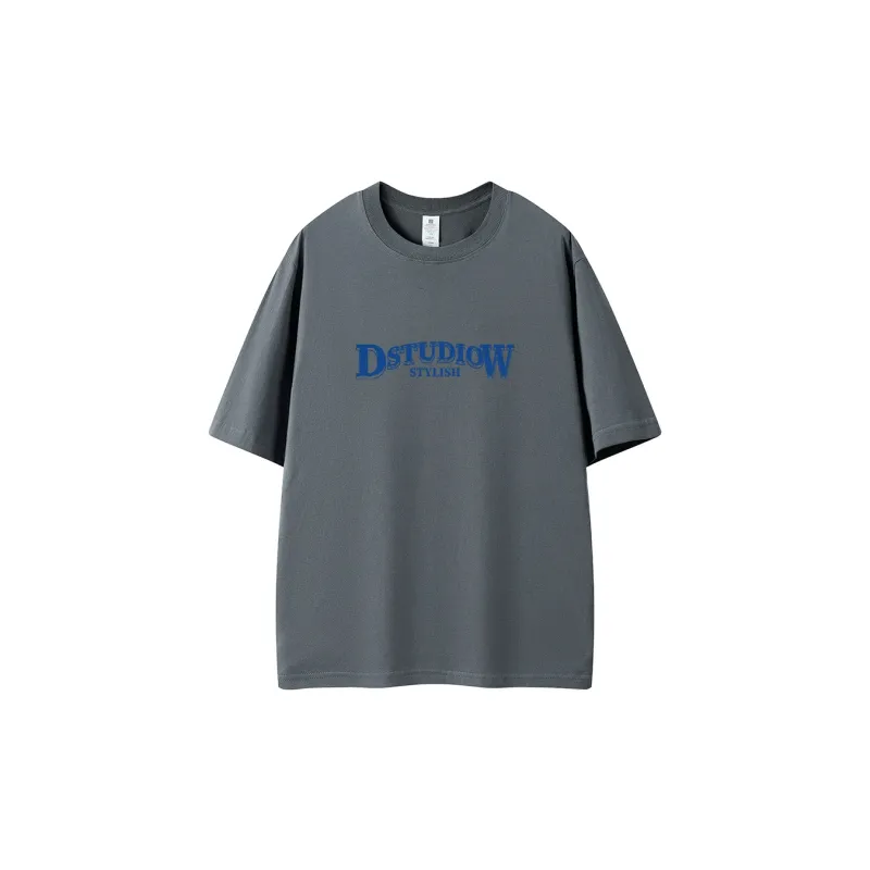 D&W T Shirts Unisex Dark Gray-1