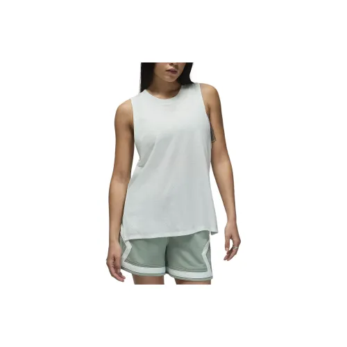 Jordan Tank Tops Women's Strained Green