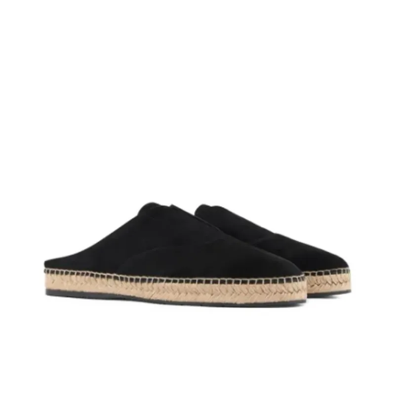 AMANI Closed Toe Slippers Men's Black-2
