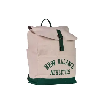 New Balance Cotton Canvas Canvas Bag Backpack Regular Unisex Night Watchman Green