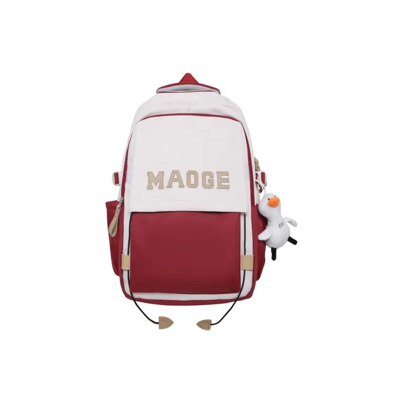 Venerable Brahma Nylon Backpack Regular Women's Black/Green/Khaki/Red-6