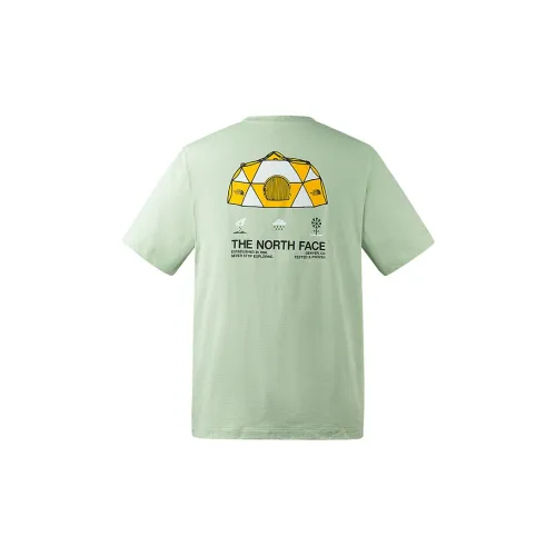 THE NORTH FACE City Outdoor Collection T-Shirts Unisex Morning Mist Green