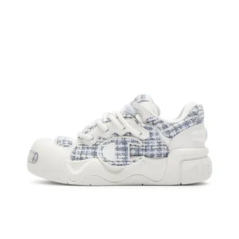 Champion Puffy Shoes AutoSkate V1 Low Top Skateboard Shoes Women's Ballet Blue/Milk White