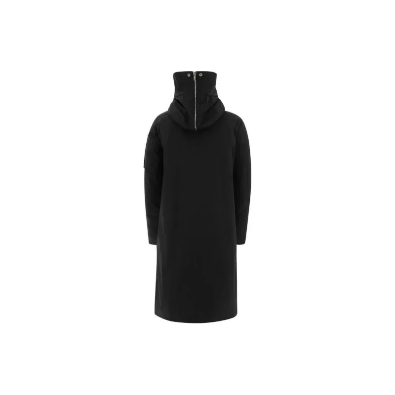 RICK OWENS Drawstring Hooded Coat-1