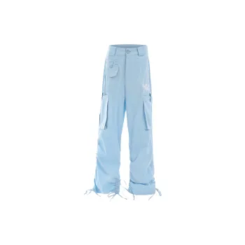 Beam Mix With Kimchi Casual Pants Unisex Blue