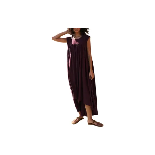 FREE PEOPLE Sleeveless Dresses Women's Chocolate Merlot