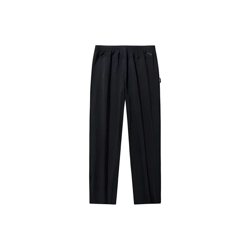 Anta Variety Training Collection Casual Pants Men's Basic Black-1
