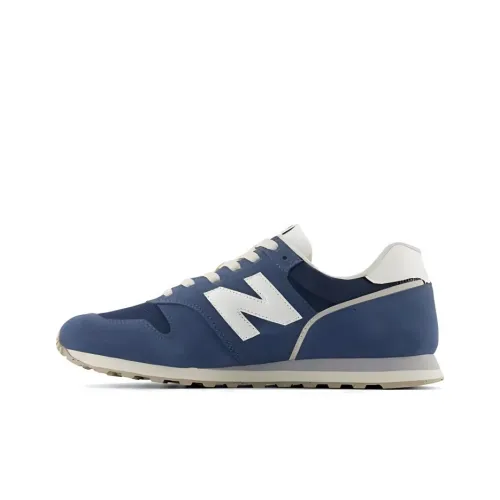 New Balance NB 373 Cushioning, Slip Resistant, And Abrasion Resistant Low Top Casual Running Shoes Unisex Dark Blue