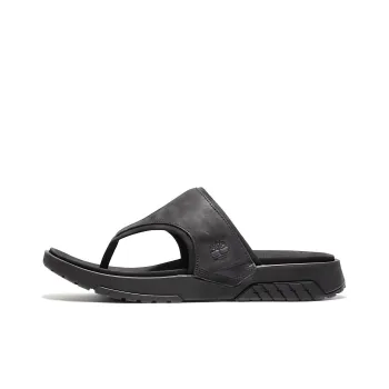 Timberland Rubber Sole Slip Resistant Quick Dry Slide Slippers Men's Black