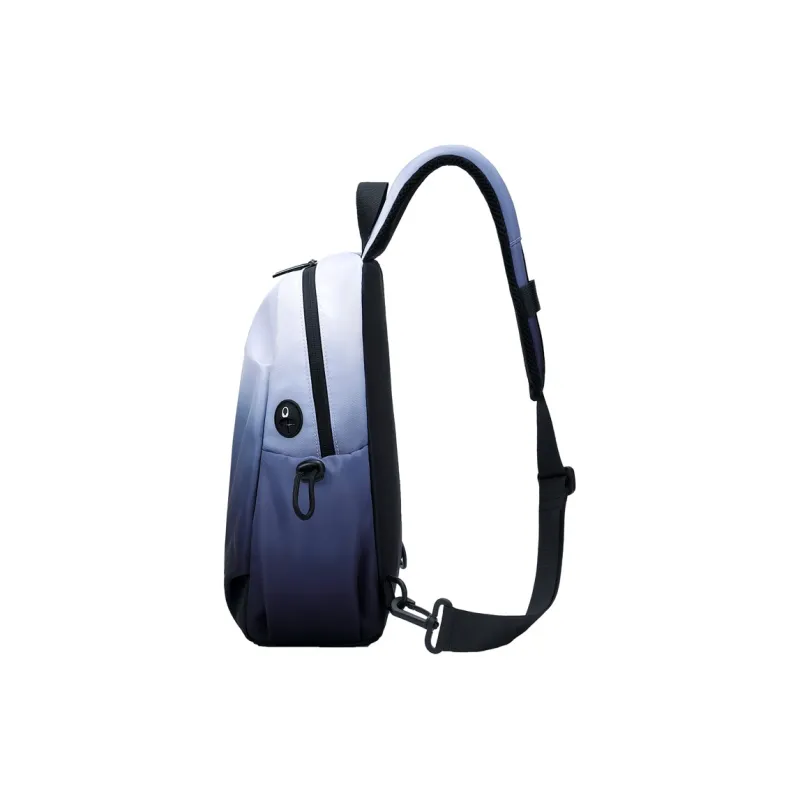 GOLF Fabric Sling Bag Medium Size Men's Ink Wash/Light Blue-2